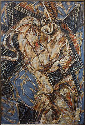 NEW FOREST PRISONER by Peter J Russell - Auction record, sale price, and art valuation. Compare with similar artists and explore comparable artworks.