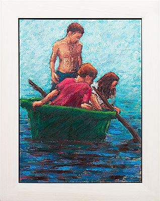 LOOKING INTO THE WATER by Damian Callan - Auction record, sale price, and art valuation. Compare with similar artists and explore comparable artworks.