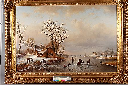 Eisvergnügen am See