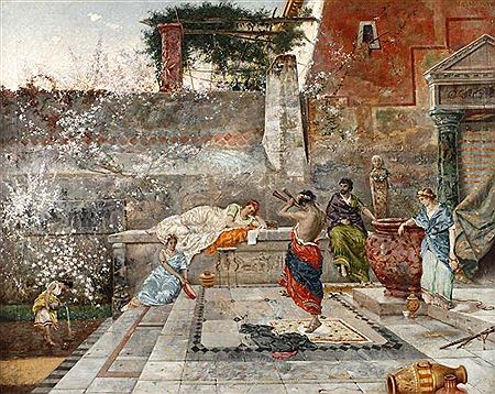 Römischer Nachmittag by Otto Hessler - Auction record, sale price, and art valuation. Compare with similar artists and explore comparable artworks.