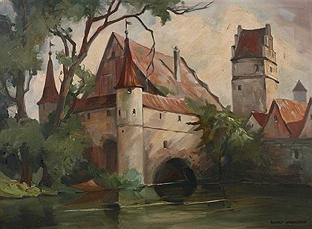 Partie in DinkelsbĂĽhl by Rudolf Warnecke - Auction record, sale price, and art valuation. Compare with similar artists and explore comparable artworks.