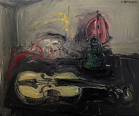 Sample artwork by George Shemesh (Born 1934), known for painting - View similar artists and auction records