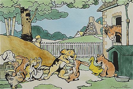 Une dent de sagesse by Benjamin Armand Rabier - Auction record, sale price, and art valuation. Compare with similar artists and explore comparable artworks.
