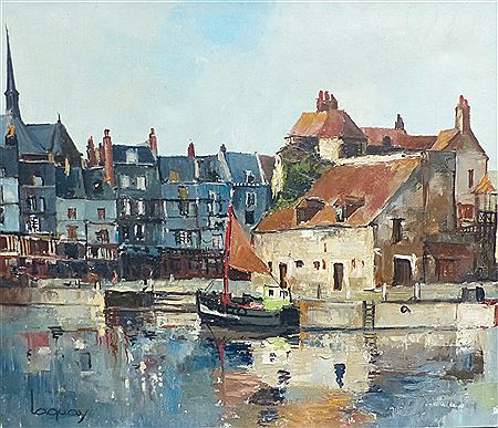 Cote normande,Marée basse à Penmare'h,La lieutenance à Honfleur(3)