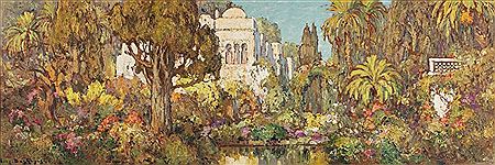 Vue d'une villa à Alger