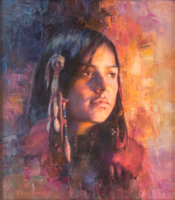Young Apache Girl