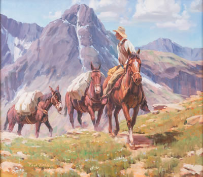 "Over the Pass, Holy Cross Peak"