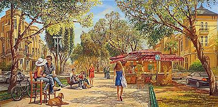 Boulevard in Tel Aviv, 2012