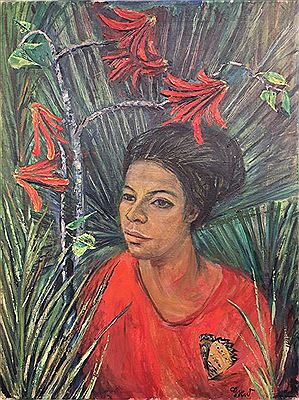 Woman in red by Greta Wolf-Krakauer - Auction record, sale price, and art valuation. Compare with similar artists and explore comparable artworks.