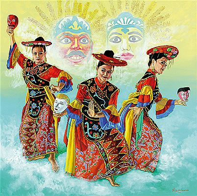 Sample artwork by Siunandar Jaya (20th/21st Century), known for painting - View similar artists and auction records