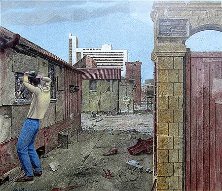 Sample artwork by Paul Birkbeck (Born 1939), known for painting - View similar artists and auction records