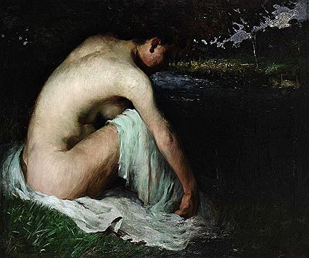 Bathers on the riverbank by Ludwig Stiller - Auction record, sale price, and art valuation. Compare with similar artists and explore comparable artworks.