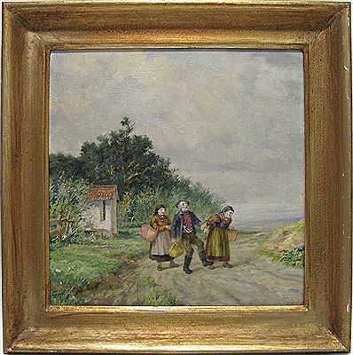 Heimkehr vom Kirta by Maximilian Dasio - Auction record, sale price, and art valuation. Compare with similar artists and explore comparable artworks.