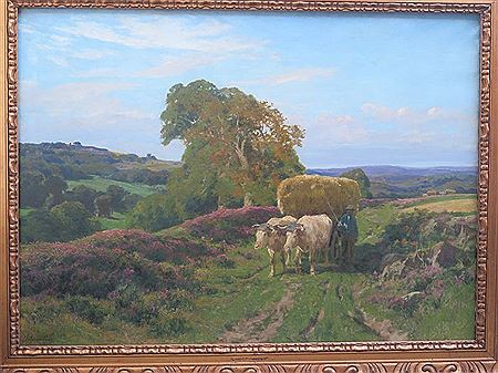 Attelage de boeufs, les foins by Alfred Robert Quinton - Auction record, sale price, and art valuation. Compare with similar artists and explore comparable artworks.