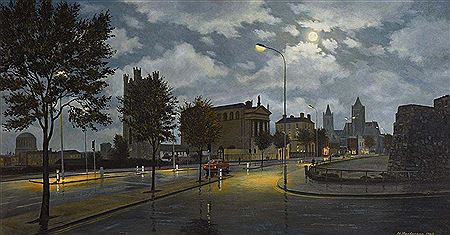 City by Night by Neville Henderson - Auction record, sale price, and art valuation. Compare with similar artists and explore comparable artworks.