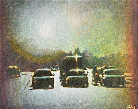 Sample artwork by Joby Hickey (Born 1972), known for painting - View similar artists and auction records