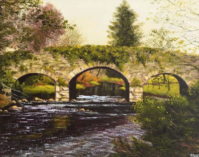 Bridge Over the River Avonmore, Co Wicklow