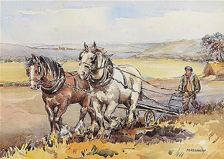 Ploughing in Co Dublin