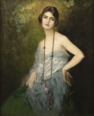 Portrait of a dark-haired woman by Francis Humphry W Woolrych - Auction record, sale price, and art valuation. Compare with similar artists and explore comparable artworks.