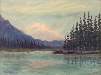 Alaskan landscape by Jeanne Laurence - Auction record, sale price, and art valuation. Compare with similar artists and explore comparable artworks.