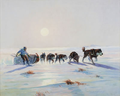 Artwork by Theodore Roosevelt Lambert