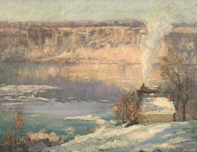 The Hudson by Charles Vezin - Auction record, sale price, and art valuation. Compare with similar artists and explore comparable artworks.