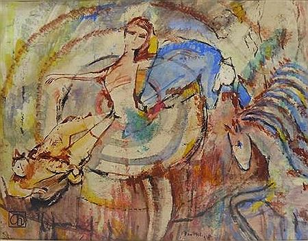 La danseuse de cirque.
