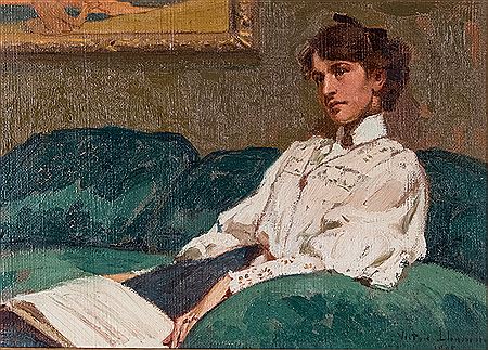 Alice au canapé vert