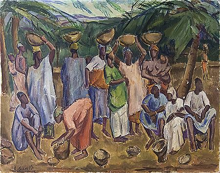 Marché en afrique.