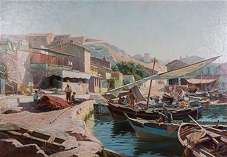 Sample artwork by Edouard Cremieux (1856 - 1944), known for painting - View similar artists and auction records