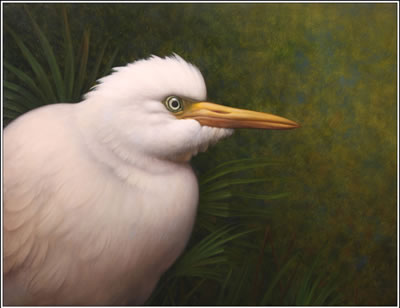 Egret by Russell Gordon - Auction record, sale price, and art valuation. Compare with similar artists and explore comparable artworks.