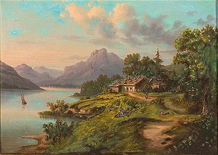 "Am Walensee" by Carl Georg Theodor Katterfeldt - Auction record, sale price, and art valuation. Compare with similar artists and explore comparable artworks.