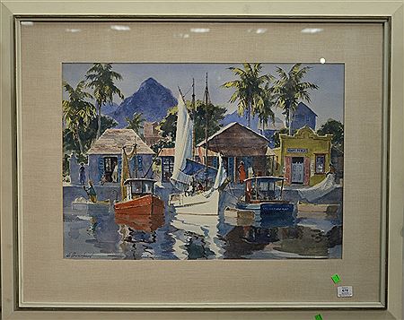William Henry - artist photo for art wanted listing (Nassau, Bahamas)