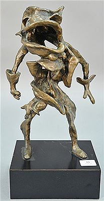 Abstract standing figure
