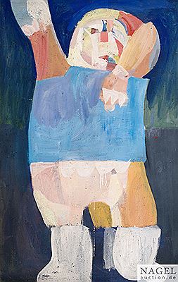Tanzender Mann mit Stiefel, 1956