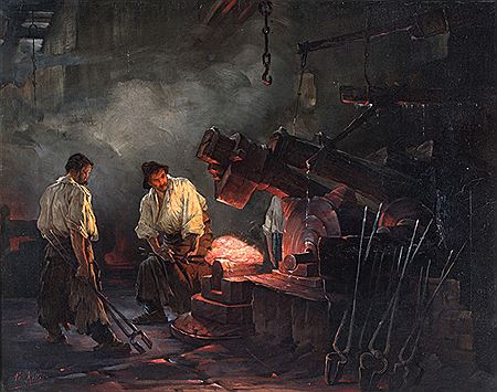 The hammer mill at Abtsgmünd.