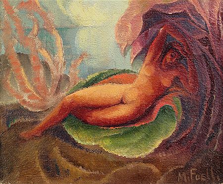 Female nude.