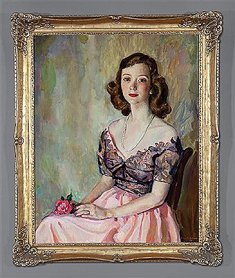 Portrait of Elizabeth Shutts Woodward