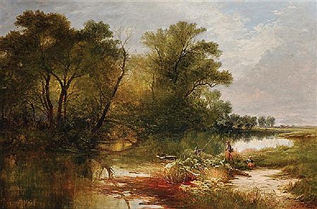 "Preparing The Traps" by Thomas Dingle - Auction record, sale price, and art valuation. Compare with similar artists and explore comparable artworks.