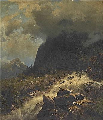 A River Landscape (Reichenbach, stream to the Aare)