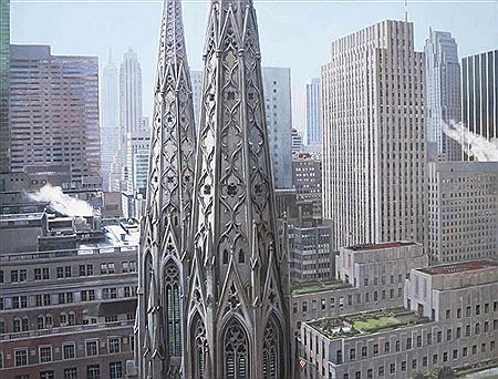 St. Patrick's Rockefeller Center by Richard John Haas - Auction record, sale price, and art valuation. Compare with similar artists and explore comparable artworks.