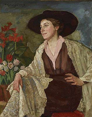 Portrait of a Lady with Hat