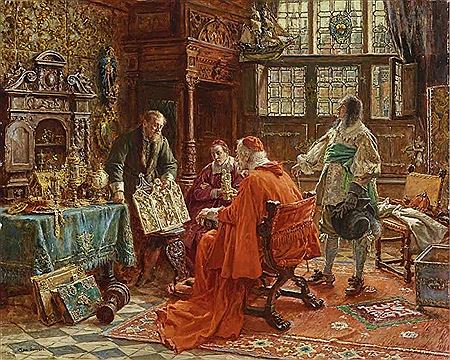 The Art Dealer at the Cardinal