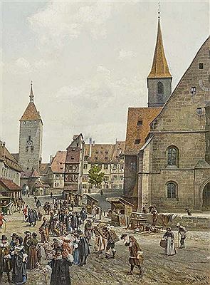 Market in the Period of Gustav Adolf II