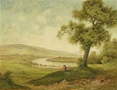 Couple by the River Main