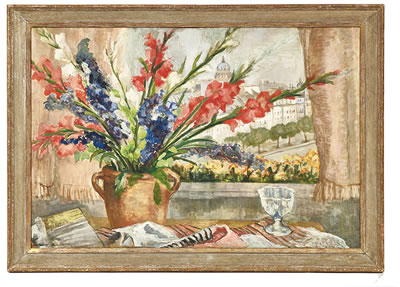 "View of Paris" by Antoinette (Antoine) Schulte - Auction record, sale price, and art valuation. Compare with similar artists and explore comparable artworks.