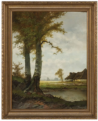The Thatched Cottage, 1880