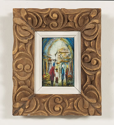 "Jerusalem Alley Scenes", suite of three