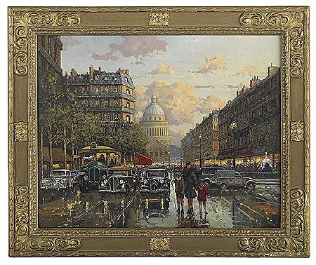 "Pantheon - Rue Soufflot, Paris"