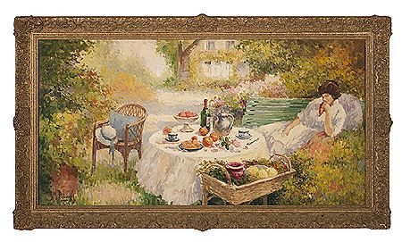 "Summer Afternoon in the Garden"